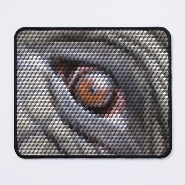 Item preview, Elephant Eye 3D Cubes Low Poly Art designed and sold by SpiroJo.