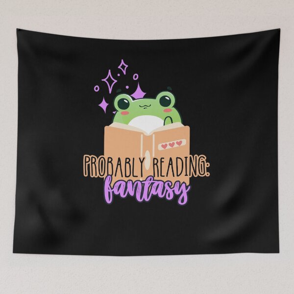 Item preview, Probably Reading Fantasy. Reading Frog designed and sold by slicksquid.