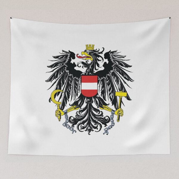 Item preview, Austrian eagle for proud Austrians coat of arms designed and sold by Andrea-Design.