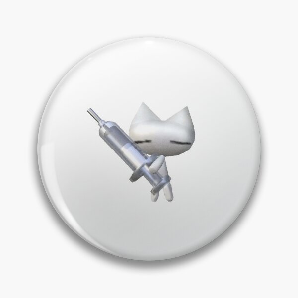 Item preview, ˗ˏˋ ★ ˎˊ˗ Cat with Syringe (Y2k Style) designed and sold by UrbanY2kShop.