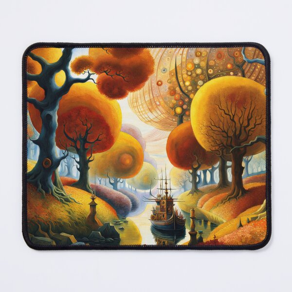 Item preview, Autumn Reflections: A Tranquil Voyage designed and sold by AIartistIT.