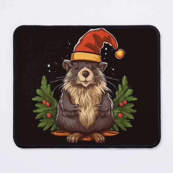 Item preview, Christmas Beaver designed and sold by creativellashop.