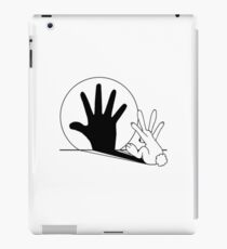 Rabbit Hand Shadow iPad Case/Skin