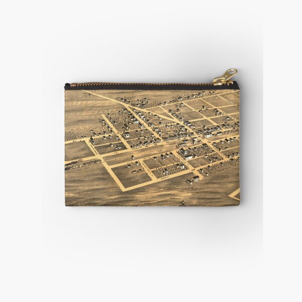 Item preview, Aerial View of Manteno, Illinois (1869) designed and sold by allhistory.