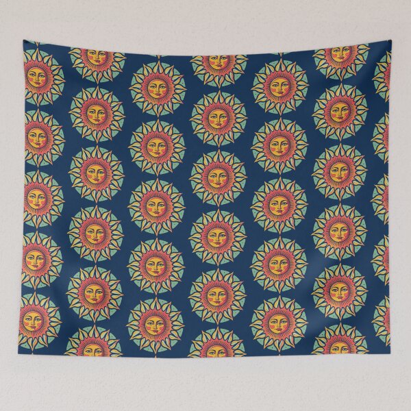Item preview, Vintage Sun Face Design designed and sold by ScruffyBlonde.