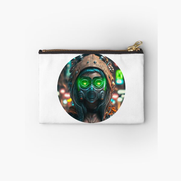 Item preview,  Woman with a cyborg face designed and sold by DragonflyLP.
