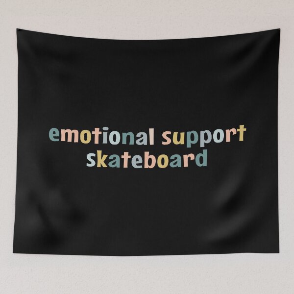 Item preview, emotional support skateboard designed and sold by MOONINSPIRATION.