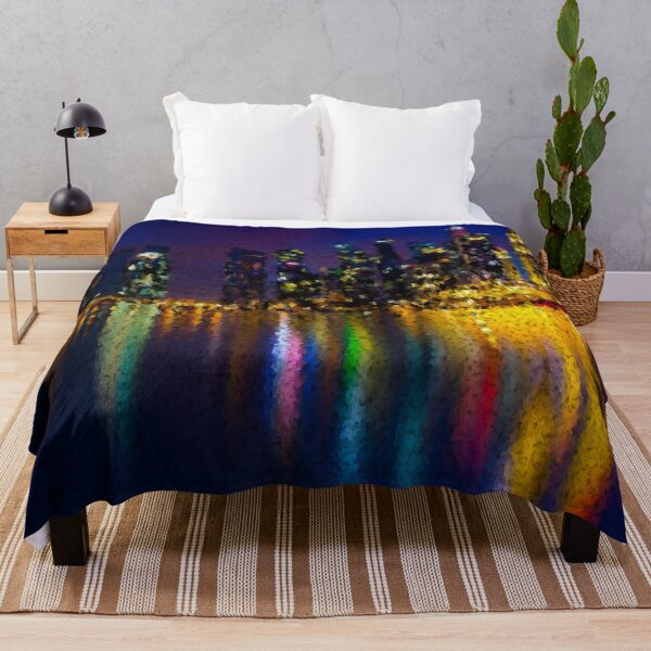 Item preview, Night Skyline designed and sold by Jeremy Crotty.