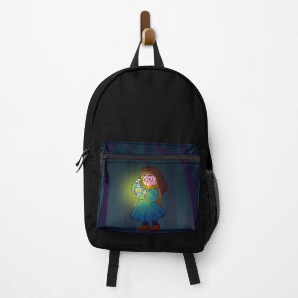 Item preview, Curious girl in the forest with flashlight designed and sold by My Favorite Store.
