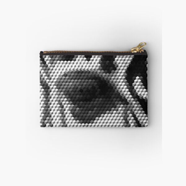Item preview, Zebra Eye 3D Cubes Low Poly Art designed and sold by SpiroJo.