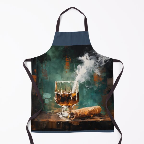 Item preview, Verdigris Serenade - Whiskey and Cigar Dreams in Art Movements and Abstract Harmony designed and sold by OlfactoART Studio.