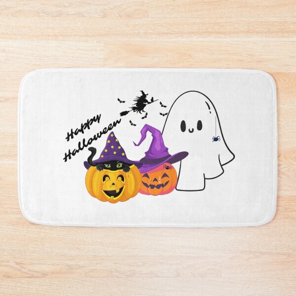 Item preview, Happy Halloween text and a bunch of Halloween characters designed and sold by Created by Aia.