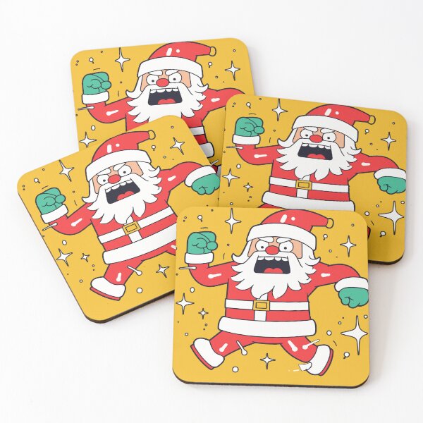 Item preview, Pop Art Santa - A Festive and Fun Illustration for Christmas Lovers designed and sold by Abystoic.