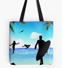 surf Tote Bag