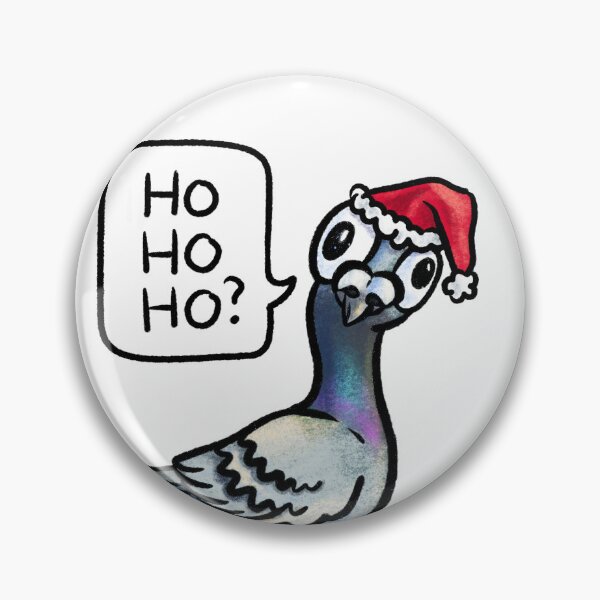 Item preview, Confused holiday pigeon designed and sold by Kendra Malcolm.