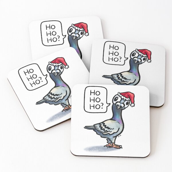 Item preview, Confused holiday pigeon designed and sold by Kendra Malcolm.