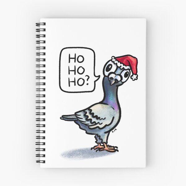 Item preview, Confused holiday pigeon designed and sold by Kendra Malcolm.
