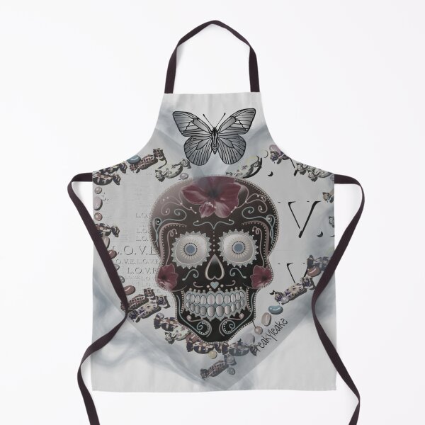 Item preview, NICE SKULL IN HEART MADE OF CANDY'S designed and sold by inarausch2023.