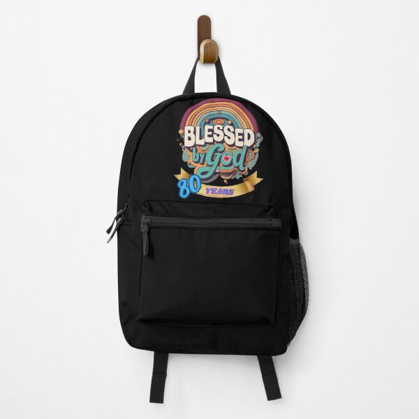 Item preview, BLESED BY GOD 80 YERAS designed and sold by carlos crane.