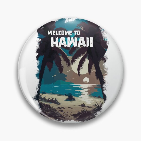 Item preview, HAWAII beach at Sunset ✪ Vintage style poster Most Beautiful Places on Earth  designed and sold by Naumovski.
