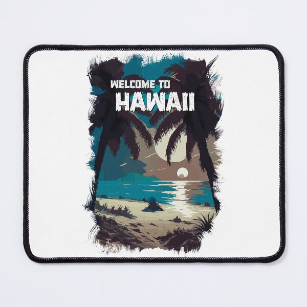 Item preview, HAWAII beach at Sunset ✪ Vintage style poster Most Beautiful Places on Earth designed and sold by Naumovski.
