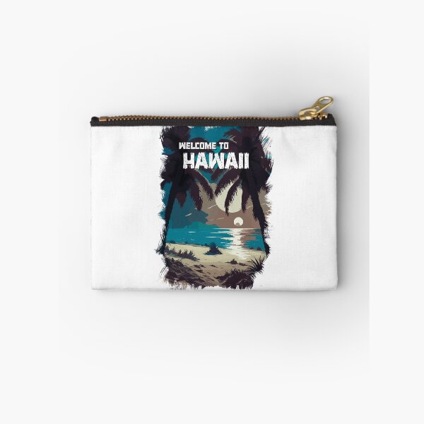 Item preview, HAWAII beach at Sunset ✪ Vintage style poster Most Beautiful Places on Earth  designed and sold by Naumovski.