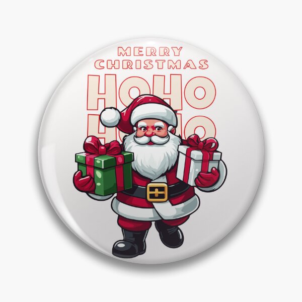 Item preview, Santa Claus Holding Christmas Presents designed and sold by yensyriv.