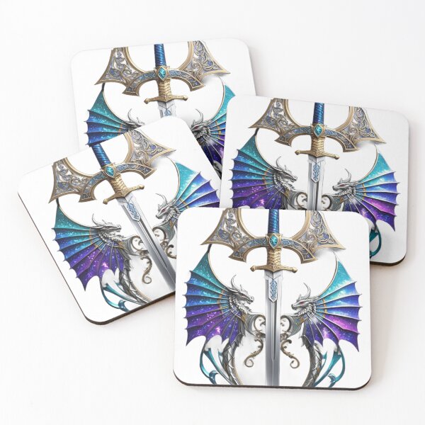 Item preview, Butler Brand - Dragon Inspired Glowing Fire Sword Graphic  designed and sold by Butler in the Home.