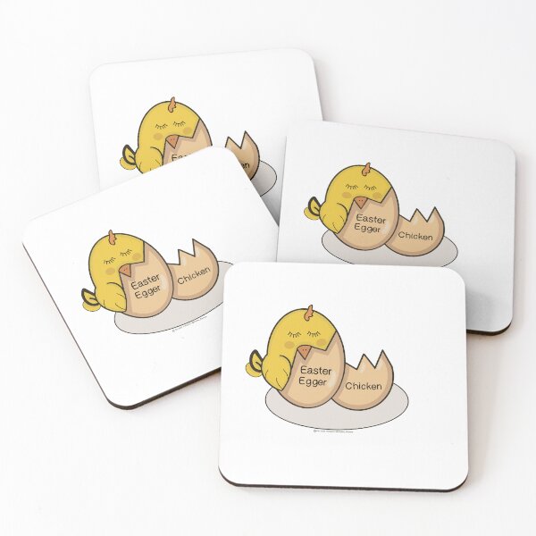 Item preview, Oodles Easter Egger Chicken in brown designed and sold by Oodles-stickers.