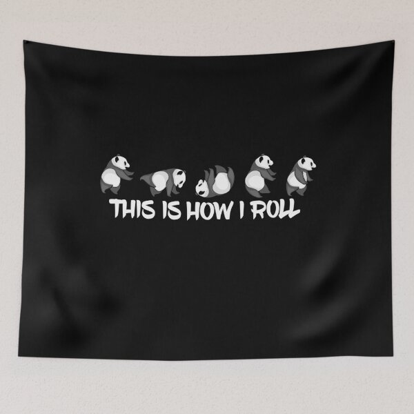 Item preview, Cute Panda Lover This Is How I Roll Panda designed and sold by DSWShirts.