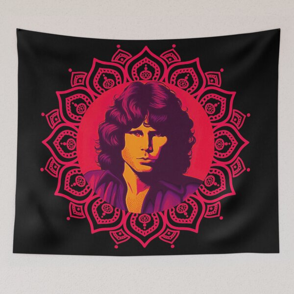 Item preview, TheAmericanPoet - Jim Morrison | Mandala Art designed and sold by TheAmericanPoet.