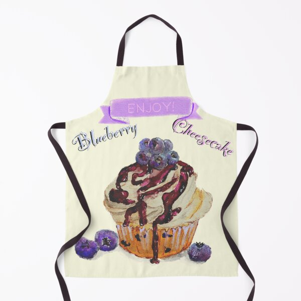 Item preview, Cute Blueberry Cheesecake Cupcake designed and sold by LillyUndercroft.