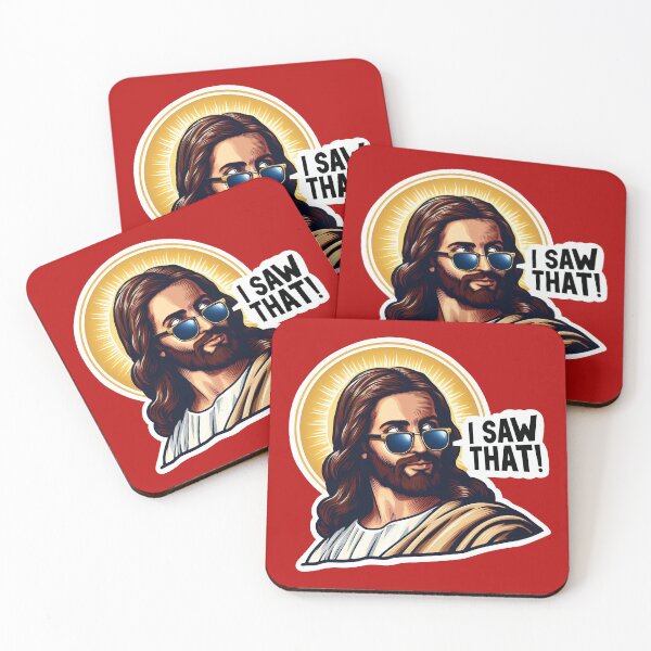 Item preview, I SAW THAT Jesus MeMe designed and sold by plushism.