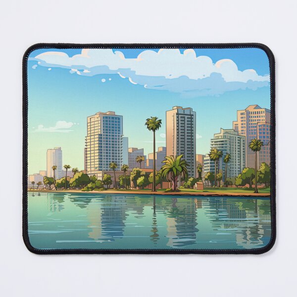Item preview, Long Beach | cute style designed and sold by ComicsFactory.