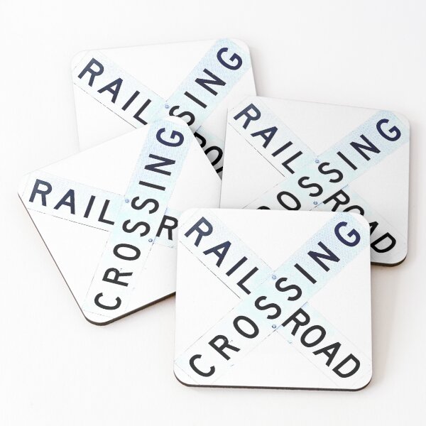 Item preview, Railroad Crossing Sign, Cross Buck Sign, Train Crossing Sign designed and sold by BubbaCommerce.