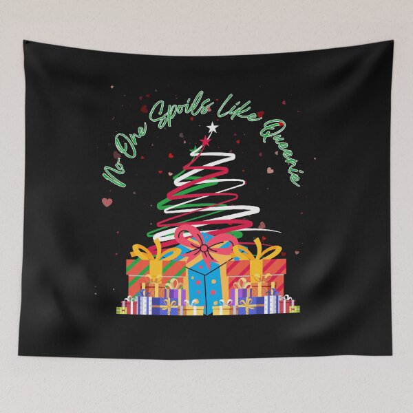 Item preview, Festive 'No One Spoils Like Queenie' Christmas Grandmother Tee designed and sold by DarlingsTees.