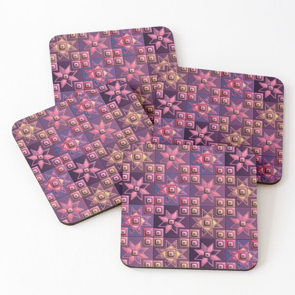 Item preview, tile mosaic - starburst designed and sold by the snowghost.