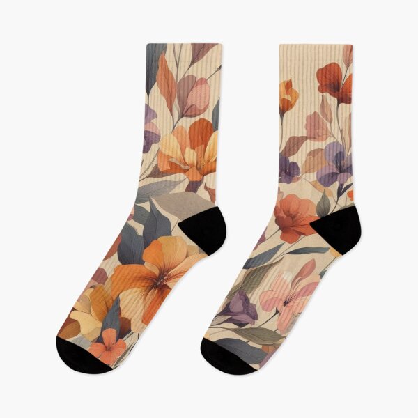 Item preview, Rusty Red Florals designed and sold by tipitoes.