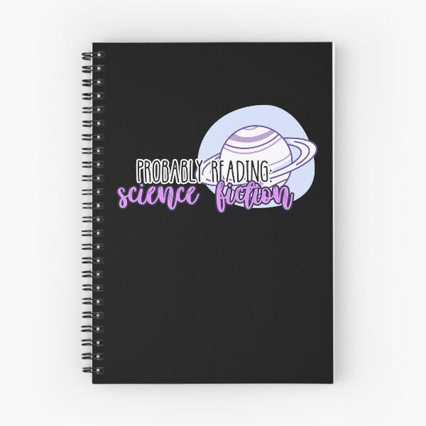 Item preview, Probably Reading Science Fiction designed and sold by slicksquid.