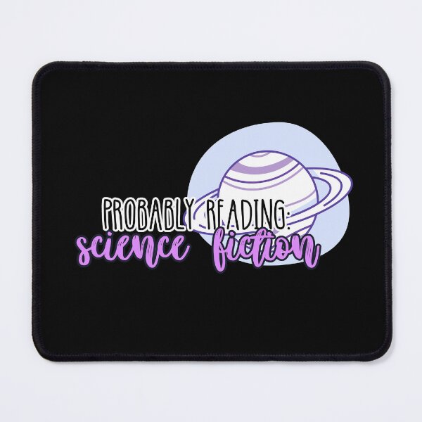 Item preview, Probably Reading Science Fiction designed and sold by slicksquid.