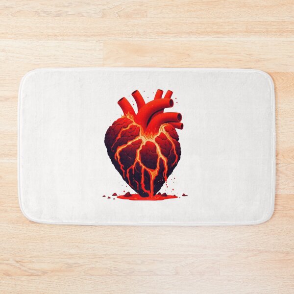 Item preview, Heart of Lava: Abstract Realism, Fiery Elegance Unleashed designed and sold by Doddlaix.