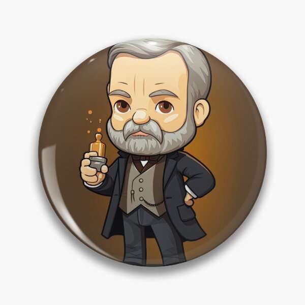 Item preview, Louis Pasteur | cute style designed and sold by ComicsFactory.