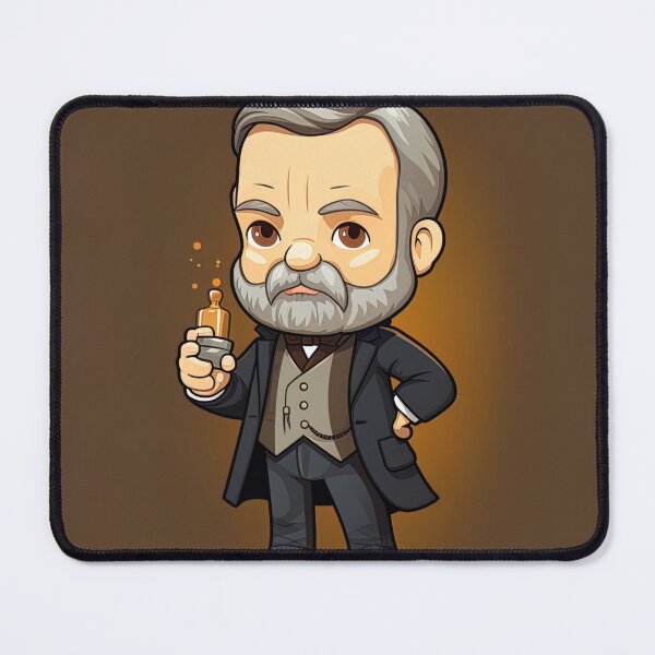 Item preview, Louis Pasteur | cute style designed and sold by ComicsFactory.