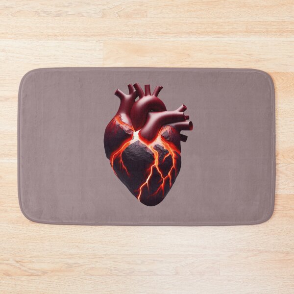 Item preview, Inferno Love: Redefining Abstract Passion with Lava Heart designed and sold by Doddlaix.