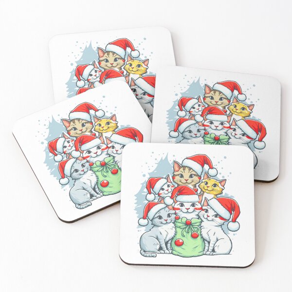 Item preview, Meowy Catmas Funny Holliday decor graphic design designed and sold by Openspace2020.