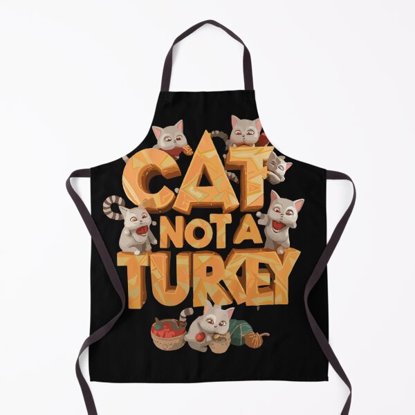 Item preview, Cat not a Turkey Thanksgiving  designed and sold by World-Store1.