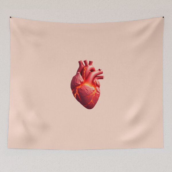 Item preview, Blazing Affection: Lava's Abstract Embrace Unveiled designed and sold by Doddlaix.