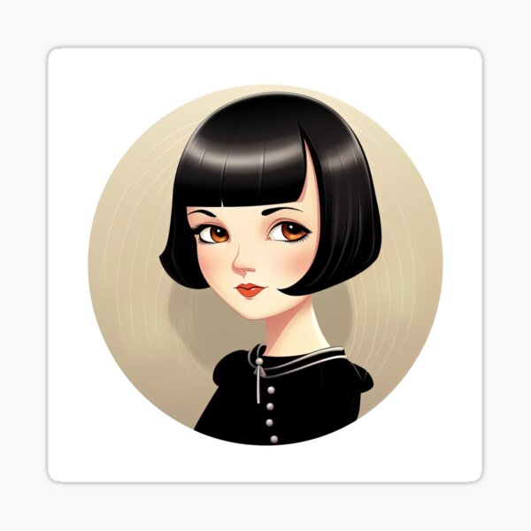 Item preview, Louise Brooks | cute style designed and sold by ComicsFactory.