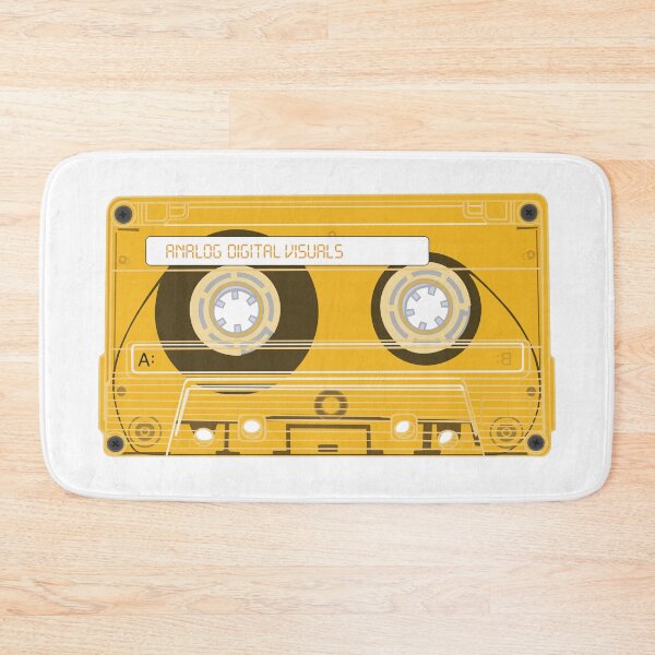 Item preview, Analog Music Vibes – Cassette Tape (Orange-Yellow Colorway) Analog / Music T-Shirt designed and sold by analogdigitalvz.