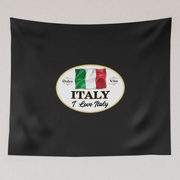 Item preview, I love Italy - Flag of Italy designed and sold by obedtheartist.